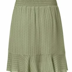 Yaya Seagrass Green Mini Skirt