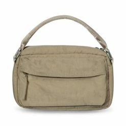 Yaya Nylon Bag With Pockets - Warm Sand