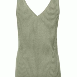 Yaya Seagrass Green Tank Knit