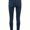 Yaya Carbon Satin Jeans