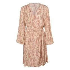 Yaya Short Printed Wrap Dress