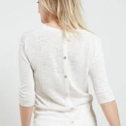 Yaya Cannoli Cream Knit