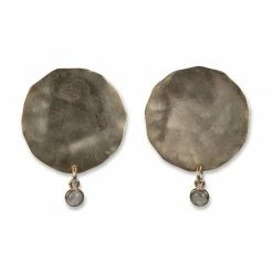 Yaya Gold Coin Charm Earrings