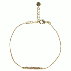 Yaya Gold Small Stone Bracelet