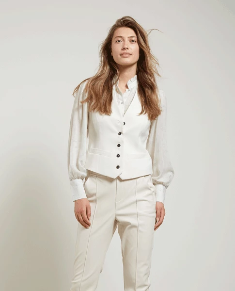 Yaya Egret Waistcoat 3 Yaya Egret Waistcoat