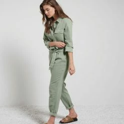 Yaya Seagrass Green Jumpsuit