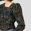 Munthe Chop Black Floral Top