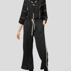 Munthe Cloud Black Track Pant