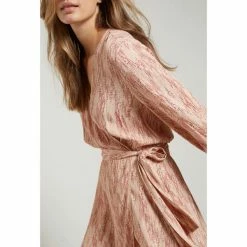 Yaya Short Printed Wrap Dress