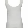 Yaya Egret Ribbed Vest 1 Yaya Egret Ribbed Vest