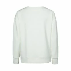 Yaya Off White Boat Neck Sweat Top