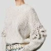 Munthe Coast Tassle Sweater Ivory