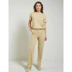 Yaya Short Sleeve Sweat Top Sesame