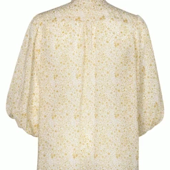 Yaya Egret Short Sleeve Blouse