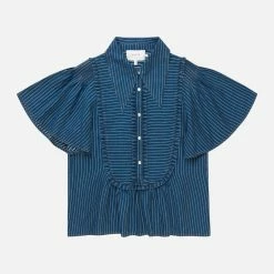 Munthe Cici Top In Indigo