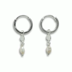 Yaya Silver Small Hoop Earrings