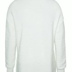 Yaya Striped Egret Sweater