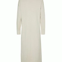 Yaya Long Beige Cardigan