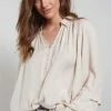 Yaya Fog Sand Blouse 1 Yaya Fog Sand Blouse