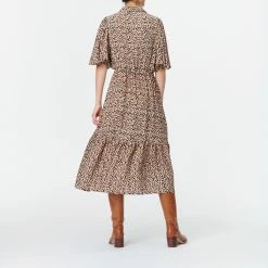 Munthe Black Brown Sorbus Dress