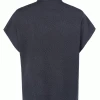Yaya Obsidian Black Short Sleeve Knit 1 Yaya Obsidian Black Short Sleeve Knit