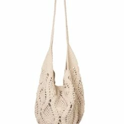 Yaya Birch Sand Crochet Bag