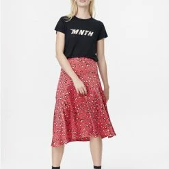 Munthe Red Holiday Skirt