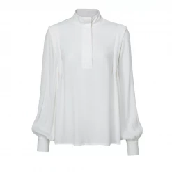 Yaya White Long Sleeve Top