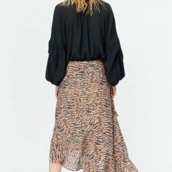 Munthe Caramel Material Skirt
