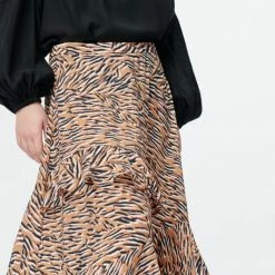 Munthe Caramel Material Skirt