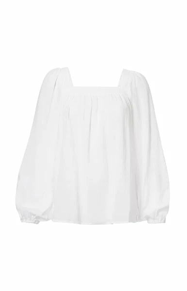 Yaya Printed Long Sleeve Top With Fancy Back 6 Yaya Printed Long Sleeve Top With Fancy Back