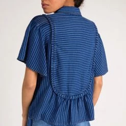 Munthe Cici Top In Indigo