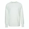 Yaya Tonal Stripe Mixed Texture Cotton Sweater - Egret Off White 1 Yaya Tonal Stripe Mixed Texture Cotton Sweater - Egret Off White