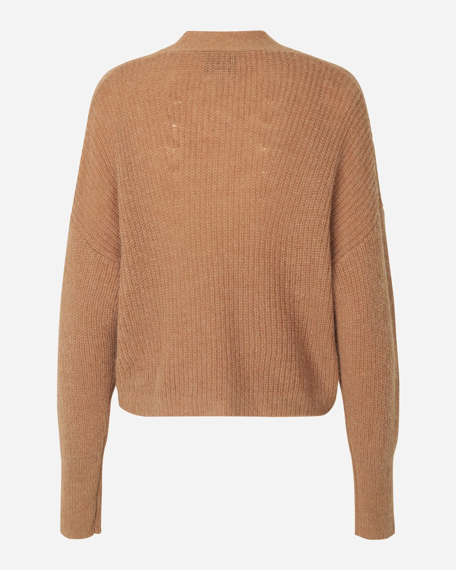 Munthe Mark Cardigan - Caramel 4 Munthe Mark Cardigan - Caramel
