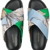 Munthe Ice Blue Tumeric Sandals