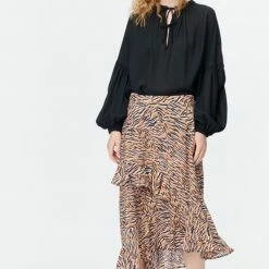 Munthe Caramel Material Skirt