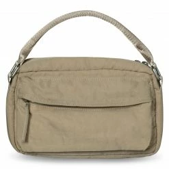 Yaya Nylon Shoulder Bag - Warm Sand 7 Yaya Nylon Shoulder Bag - Warm Sand