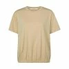 Yaya Short Sleeve Sweat Top Sesame