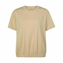 Yaya Short Sleeve Sweat Top Sesame