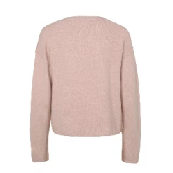 Yaya Cropped Sweater in Pink