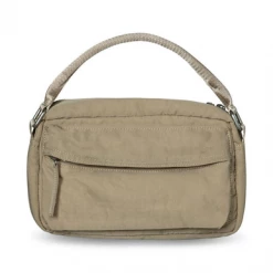 Yaya Nylon Bag With Pockets - Warm Sand
