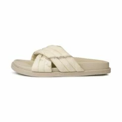 Yaya Slipper With Tie-dye Print, Stitch Details And Crossed Strap