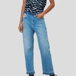 Munthe Rouge Blue Jeans In Organic Cotton