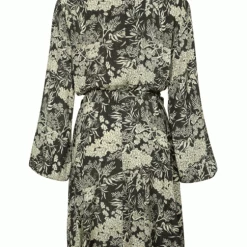 Yaya Beluga Printed Wrap Dress