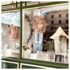 Yaya Denim Kick Flare 7/8 Length Jeans - Blue Denim