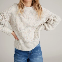 Munthe Ivory Coast Knit Cardigan