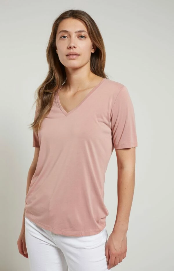 Yaya Cameo Modal V Neck T Shirt 5 Yaya Cameo Modal V Neck T Shirt