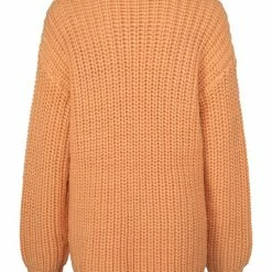 Yaya Orange Yarn Sweater