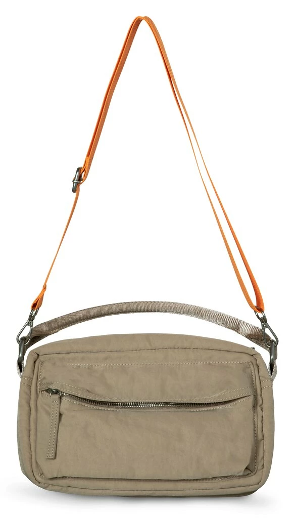 Yaya Nylon Shoulder Bag - Warm Sand 3 Yaya Nylon Shoulder Bag - Warm Sand