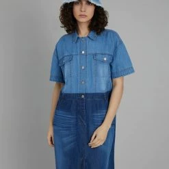 Munthe Vyrica Dress - Blue